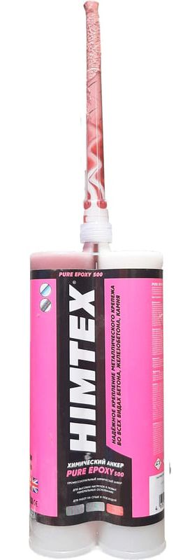 Химический анкер на основе эпоксидной смолы Himtex PURE EPOXY PE-500, 600 мл - фото