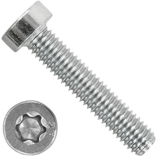 Винт М2х4 TX6 с низкой цилиндрической головкой DIN 7984, нержавеющая сталь А2 - фото