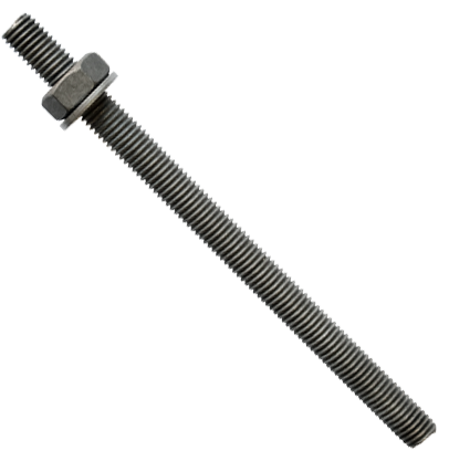 Шпилька для химического анкера с гайкой и шайбой ФШ ТД M16х200 Фиксар, ТДЦ, 15 шт - фото