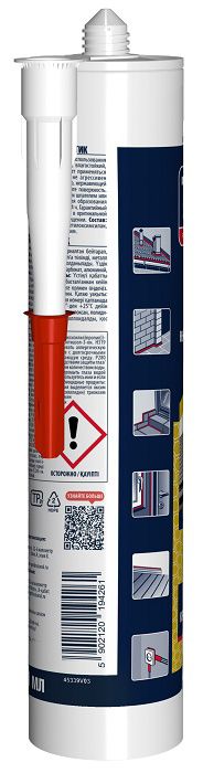 Герметик силиконовый нейтральный 280 мл TYTAN Professional Neutral Pro 94261, прозрачный  - фото