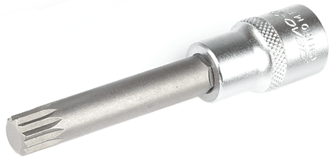 Головка со вставкой Spline M10 1/2" (100мм) Дело Техники (625460) - фото