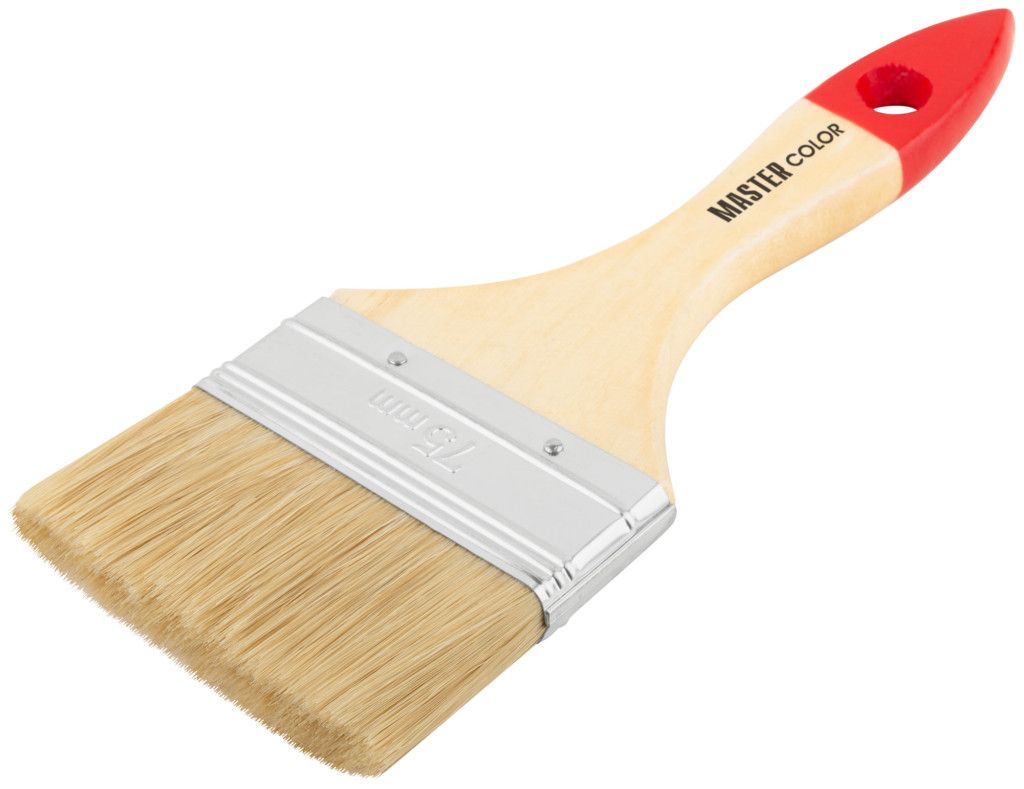 Кисть флейцевая Master Color Start, натуральная щетина - фото