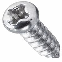 Шуруп полусфера с острым концом, нержавеющая сталь А2