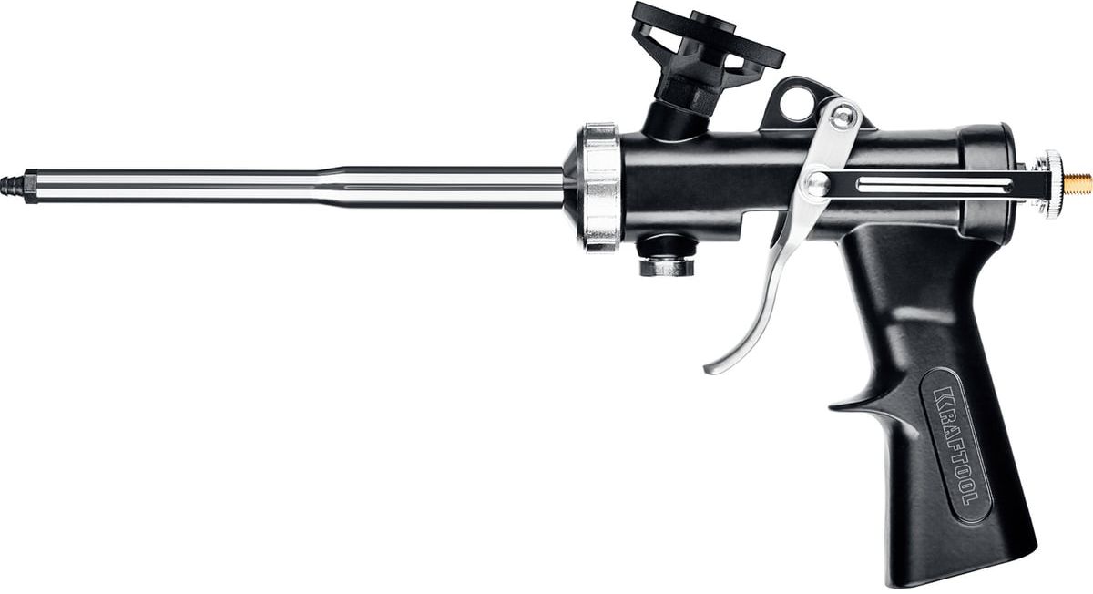 Пистолет цельнометаллический для монтажной пены Grand Kraftool 06853 - фото