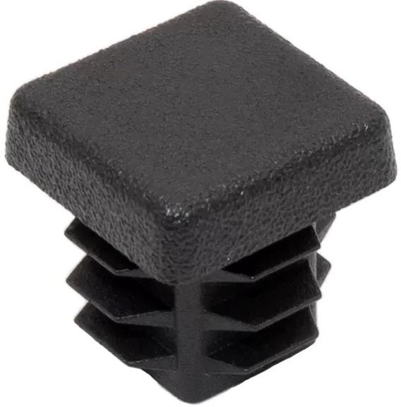 Заглушка внутренняя для квадратных труб ПЧН, пластик, цвет в ассортименте - фото