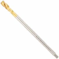 Метчик машинный спиральный удлиненный М16х2 мм DIN 376 XL form C 6h HSSE-TiN H-Tools 32188THT, метрическая резьба