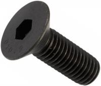 Винт М2х4 мм с потайной головкой и внутренним шестигранником DIN 7991 (ISO 10642), класс прочности 10.9, 500 шт