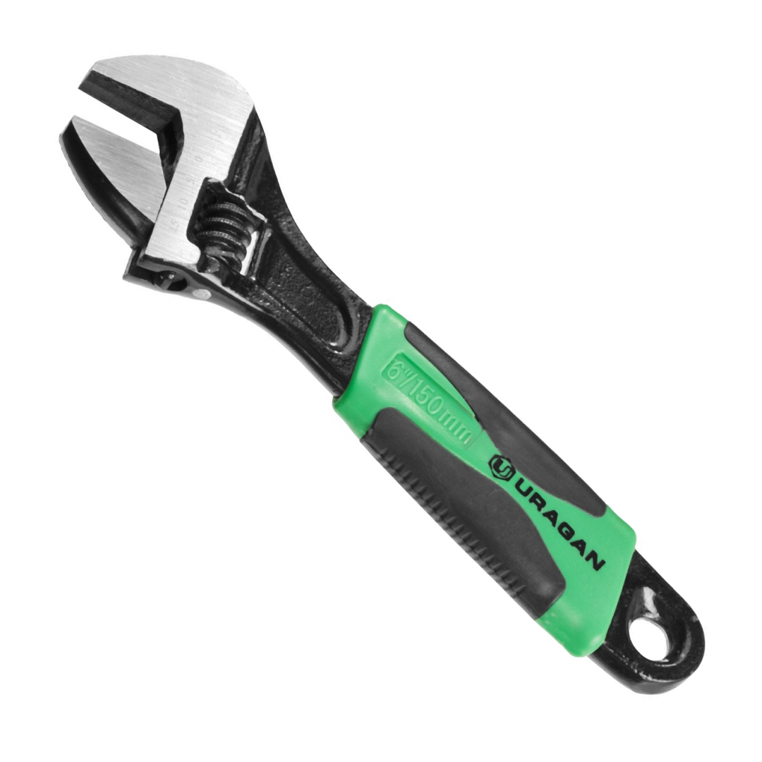 Изображение товара Uragan 27242-15 Разводной ключ для шестигранного крепежа 0-20 мм 150 мм
