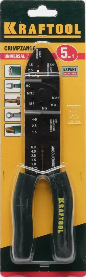 Стриппер многофункциональный 0,75-6 мм² Kraftool MK-7 22661 - фото