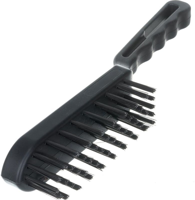 Щетка проволочная стальная с пластмассовой ручкой, 5 рядов, ЗУБР 35011-5 - фото