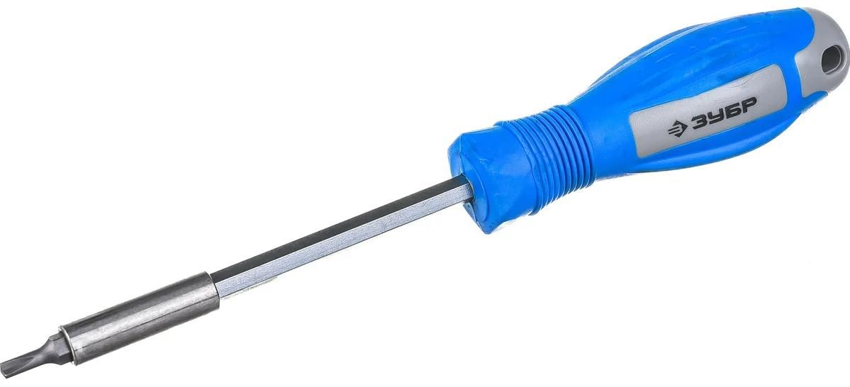 Набор бит Cr-Mo ЗУБР Эксперт 26096-H122, 120 шт в кейсе  - фото