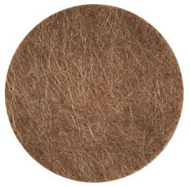 Подпятник войлочный самоклеящийся, коричневый - фото