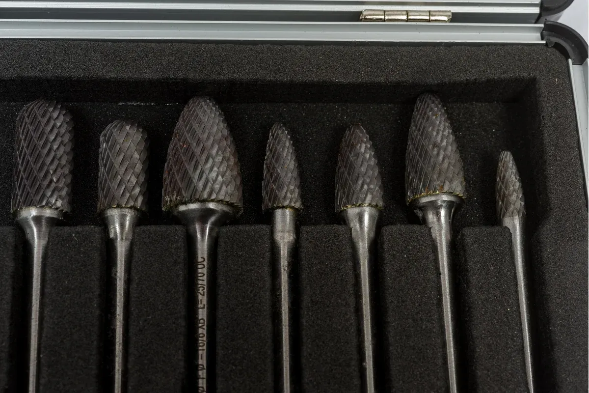 Набор твердосплавных борфрез №701 ПрофОснастка 170101001, 10 предметов - фото