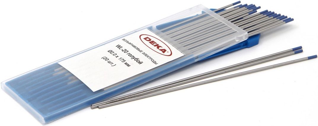 Электрод вольфрамовый DEKA WL-20, голубой - фото