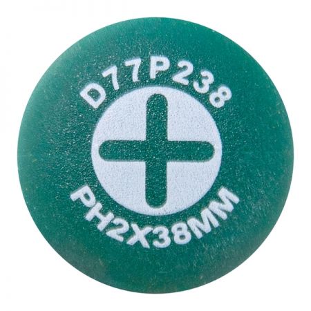 Отвертка крестовая PH2х38 мм ANTI-SLIP GRIP Jonnesway D77P238 - фото