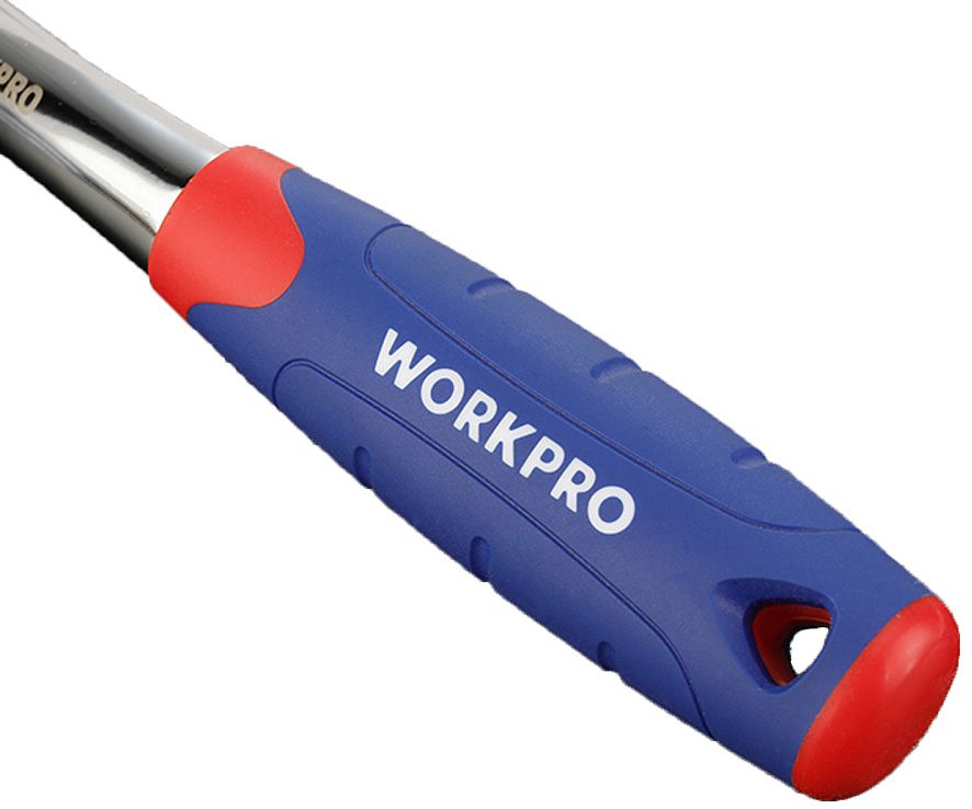 Рукоятка трещоточная 2-х скоростная 3/8", 48 зубцов, Workpro WP271013 - фото