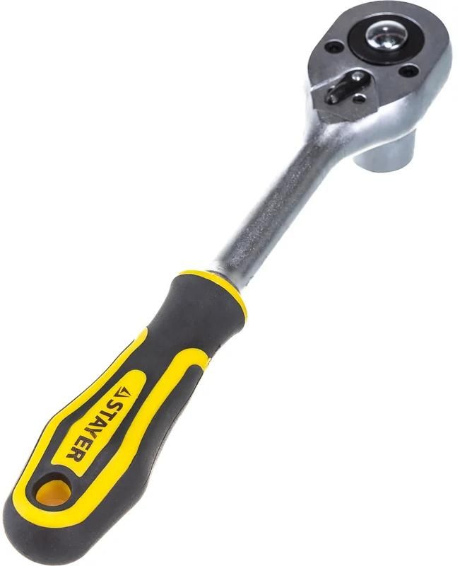 Набор торцовых головок с трещоткой RSS 28S 1/4" Stayer Standart 27754-H28, 28 предметов - фото