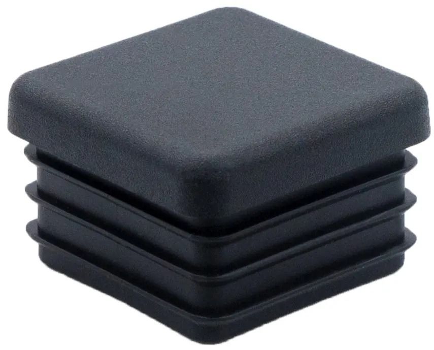 Заглушка внутренняя для квадратных труб ДЧН, пластик, цвет в ассортименте - фото