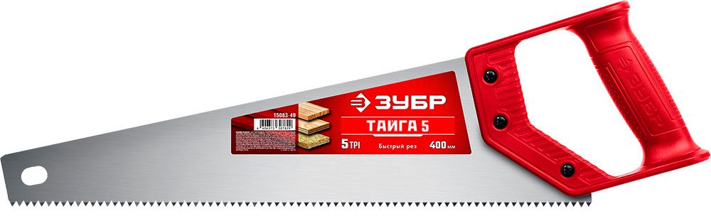 Ножовка для быстрого реза ТАЙГА-5 ЗУБР - фото