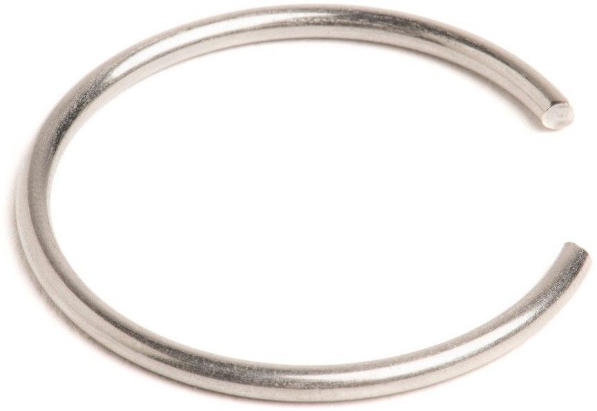 Кольцо стопорное внутреннее 85 мм DIN 7993 форма B, оцинкованная сталь - фото