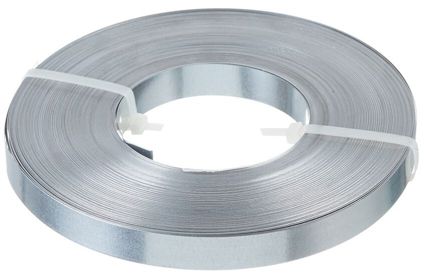 Изображение товара Лента тарная LP 17 05 25 Оцинкованная сталь 0,5 мм 17 мм 25 м