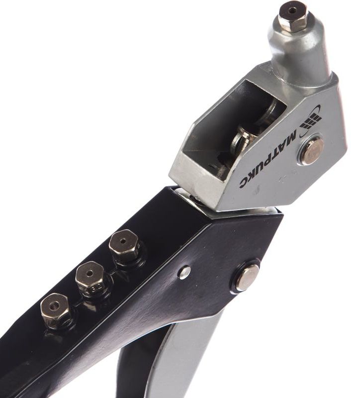 Заклепочник ручной вытяжной поворотный (2.4-4.8 мм) 263 мм, Matrix 40533М - фото