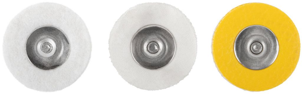 Круги полировочные 25 мм FIT 36920, 3 шт - фото