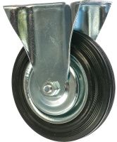 Колесо неповоротное с игольчатым подшипником резина/металл ЗУБР