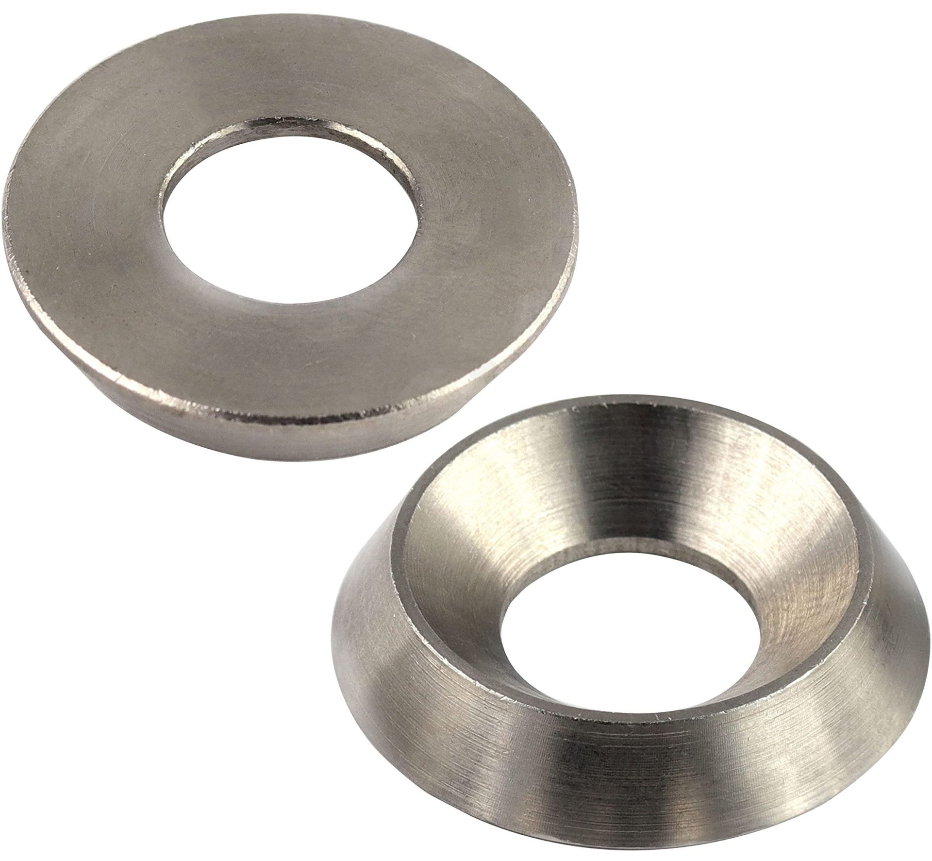 Шайба для винтов с потайной головкой М4 NFE 27-619 (WS9255), нержавеющая сталь А2 - фото