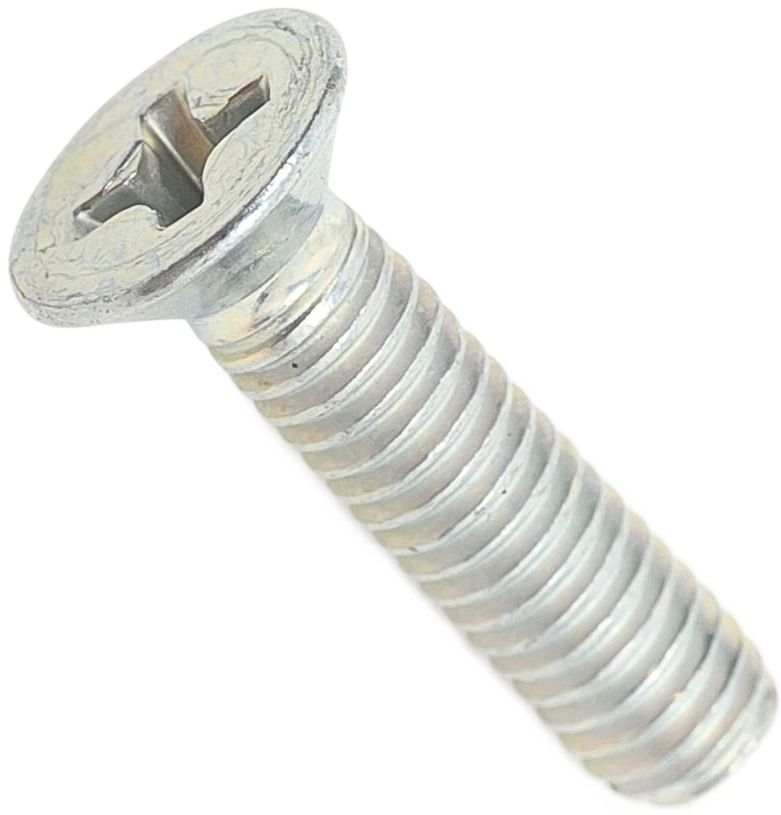 Винт с потайной головкой М2,5х5 DIN 965 (ISO 7046), цинк-ламельное покрытие - фото