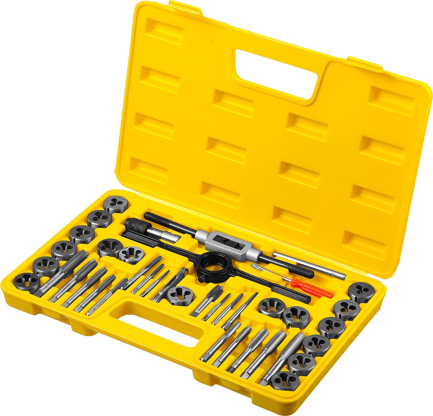 Набор метчиков и плашек MaXCut Master Stayer 2805-Н40, 40 шт - фото