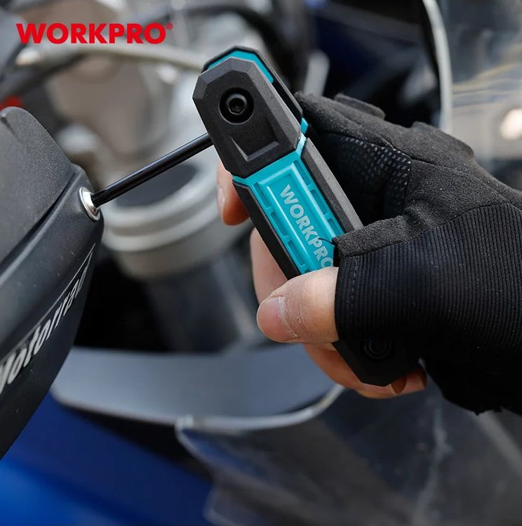 Набор складных шестигранных ключей TORX Workpro WP222030, 8 штук - фото