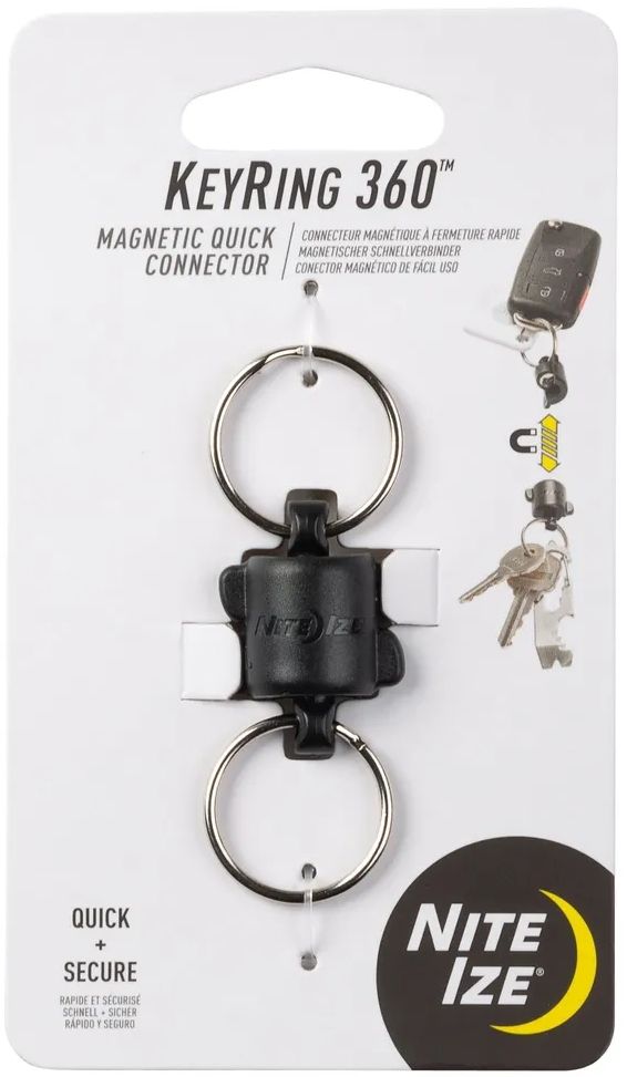 Брелок для ключей Nite Ize KeyRing 360 Magnetic Quick Connector KR360-01-R3 - фото