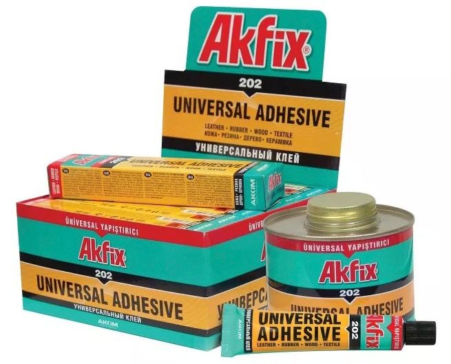 Универсальный контактный клей Akfix 202 GA202, 50 гр - фото