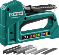 Степлер 7-в-1: тип 53 (6-14 мм)/140 (8-14 мм)/13/ 53F/36/500 Universal Kraftool 31524