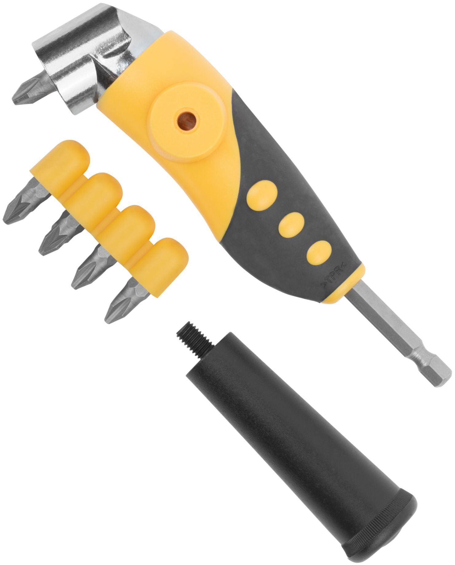 Адаптер для бит угловой FIT 37853, 6 предметов - фото