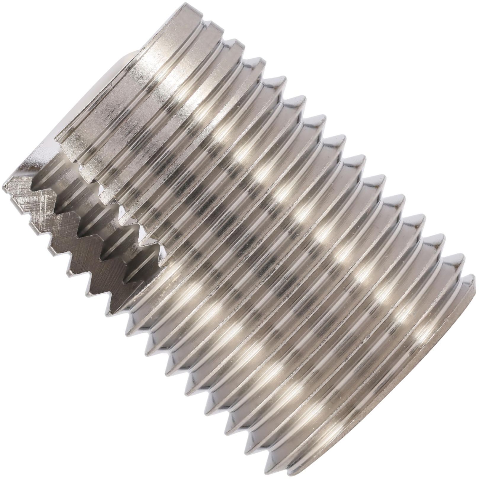 Резьбовая вставка самонарезная H-Tools, нержавеющая сталь - фото