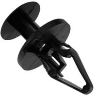 Клипса автомобильная крепежная с нажимным штырьком AS-1337