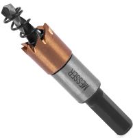 Коронка по металлу 13 мм с центратором и пружиной, ц/х, Messer 21-02-013, HSS-TiN