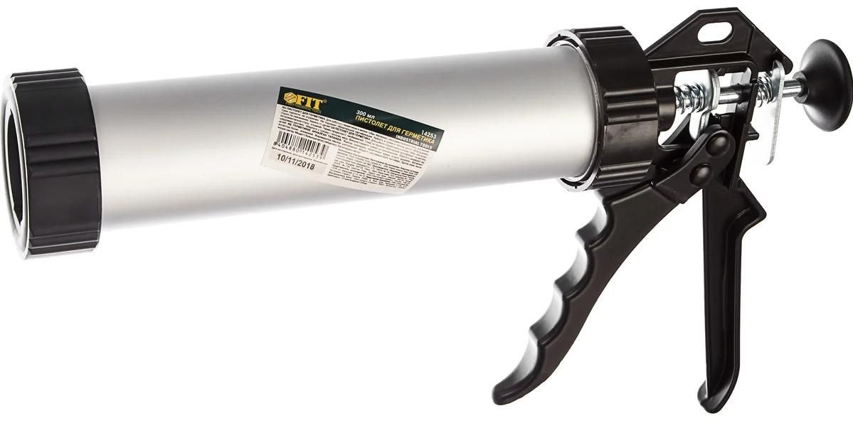 Пистолет для герметика закрытый 300 мл Профи FIT 14253 - фото