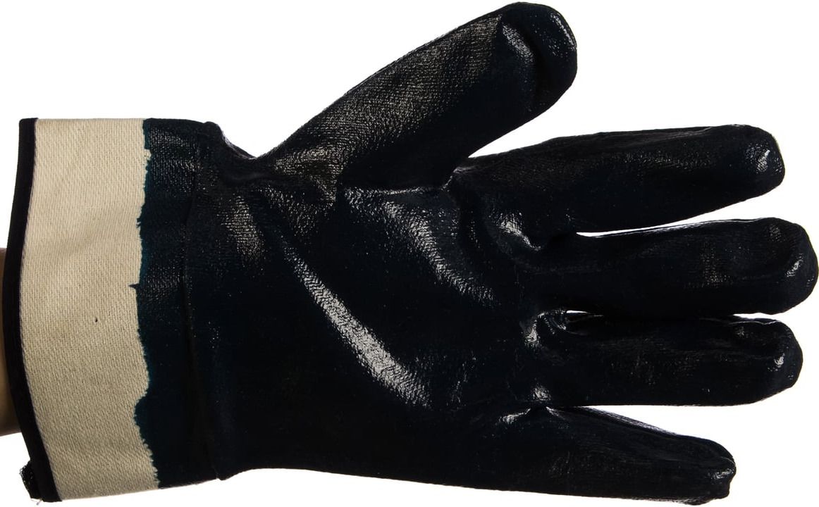 Перчатки маслобензостойкие с нитриловым покрытием ЗУБР 11270-XL - фото