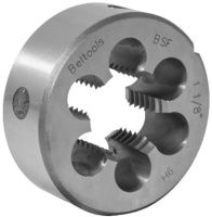 Плашка BSF 1 1/8"-9 D=65 мм РИ ri.126.158, углеродистая сталь