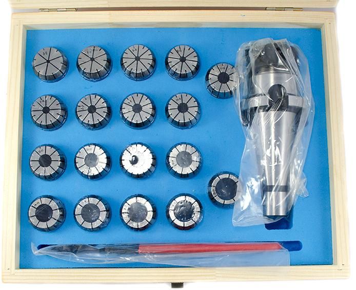 Патрон цанговый 7:24 К40 ER32 с комплектом цанг 3-20 мм РИ ri.263.74 - фото