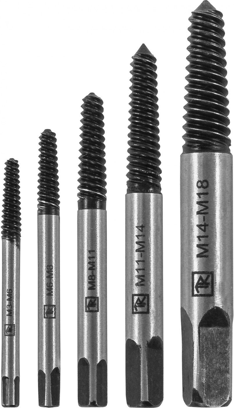 Набор экстракторов М3-18 Thorvik SEA5S, 5 шт - фото