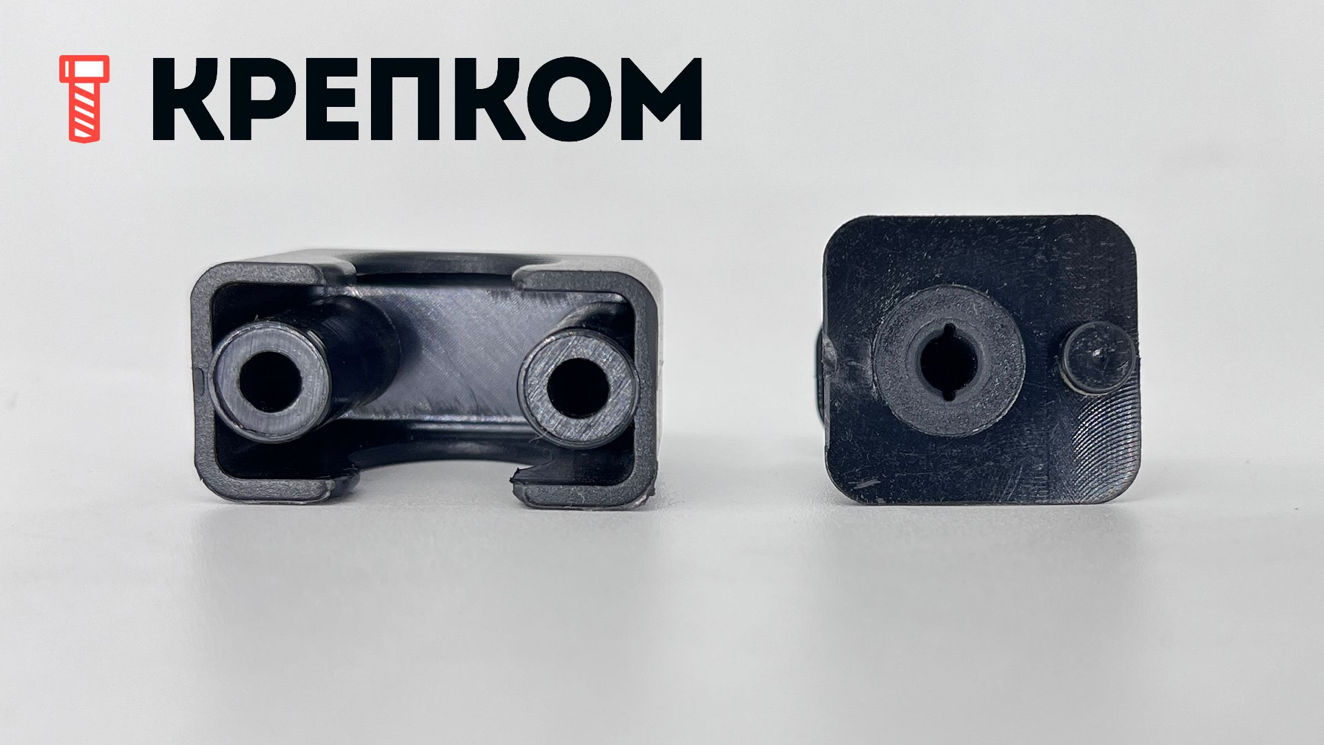 Защелка резиновая для ящиков, боксов B89, с открытыми отверстиями - фото