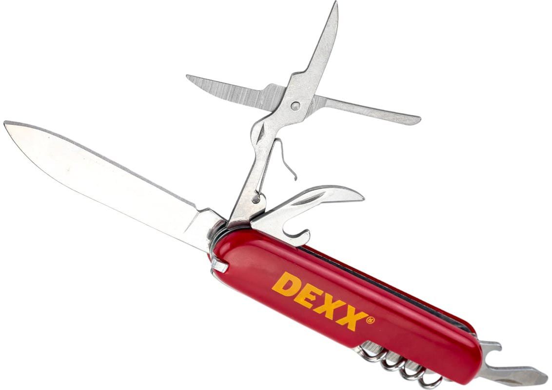 Мультитул складной 10 функций Dexx 47645 - фото