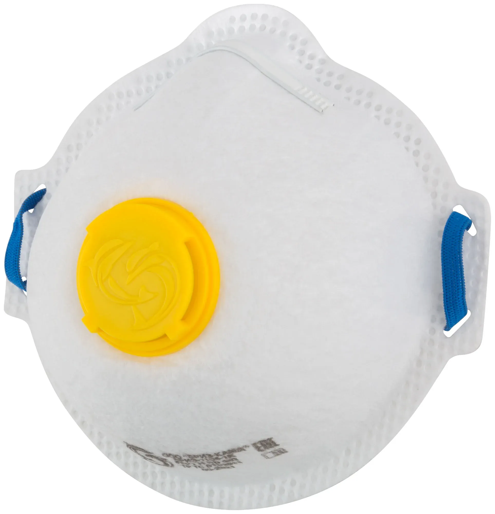 Полумаска фильтрующая с клапаном, класс защиты FFP2 Бриз РОС 12318 - фото