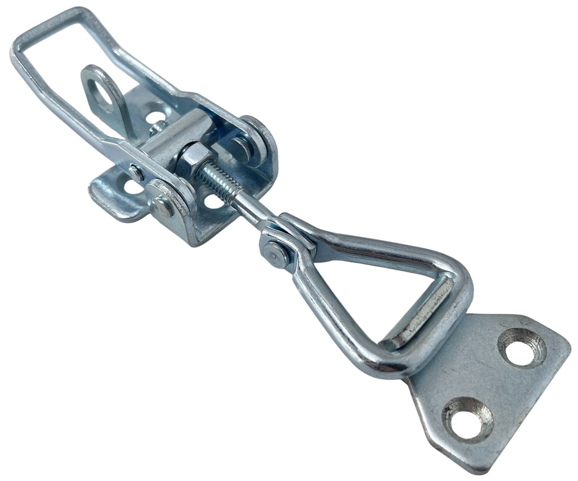 Изображение товара Регулируемый натяжной замок с ушком из оцинкованной стали 67-80 мм