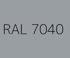 Наконечник для труб прямоугольного сечения 30х60, серый (RAL 7040) - фото