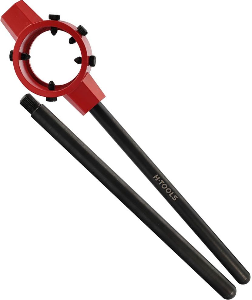 Плашкодержатель 75х30 мм M45-M52, 700 мм INOX Steel DIN225, H-Tools 08801140 - фото